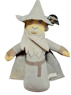 Gray Gandalf Accent Pillow Plush - Soft Decorative Toss Pillow